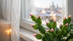 Vánoční kaktus: jak ho přimět kvést přesně na Vánoce i v běžném bytě