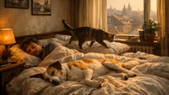 Spaní se psem v posteli: kdy je to pohoda a kdy vám to kazí spánek
