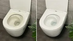  Dvě tablety na půl litru vody – a i ta nejstarší toaleta bude zářit jako nová.
