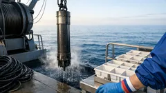 Sonar našel až příliš pravidelný tvar a vědci vytáhli vzorek z 2 570 m pod dnem