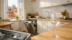 Proč rychlý program v myčce nechává povlak na skle a jak to snadno vyřešit