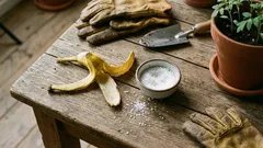 Banánová slupka a špetka soli: trik, který překvapí i ty nejzkušenější zahradníky