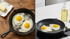 Máslo nebo rostlinný olej: Jak správně smažit volská oka?